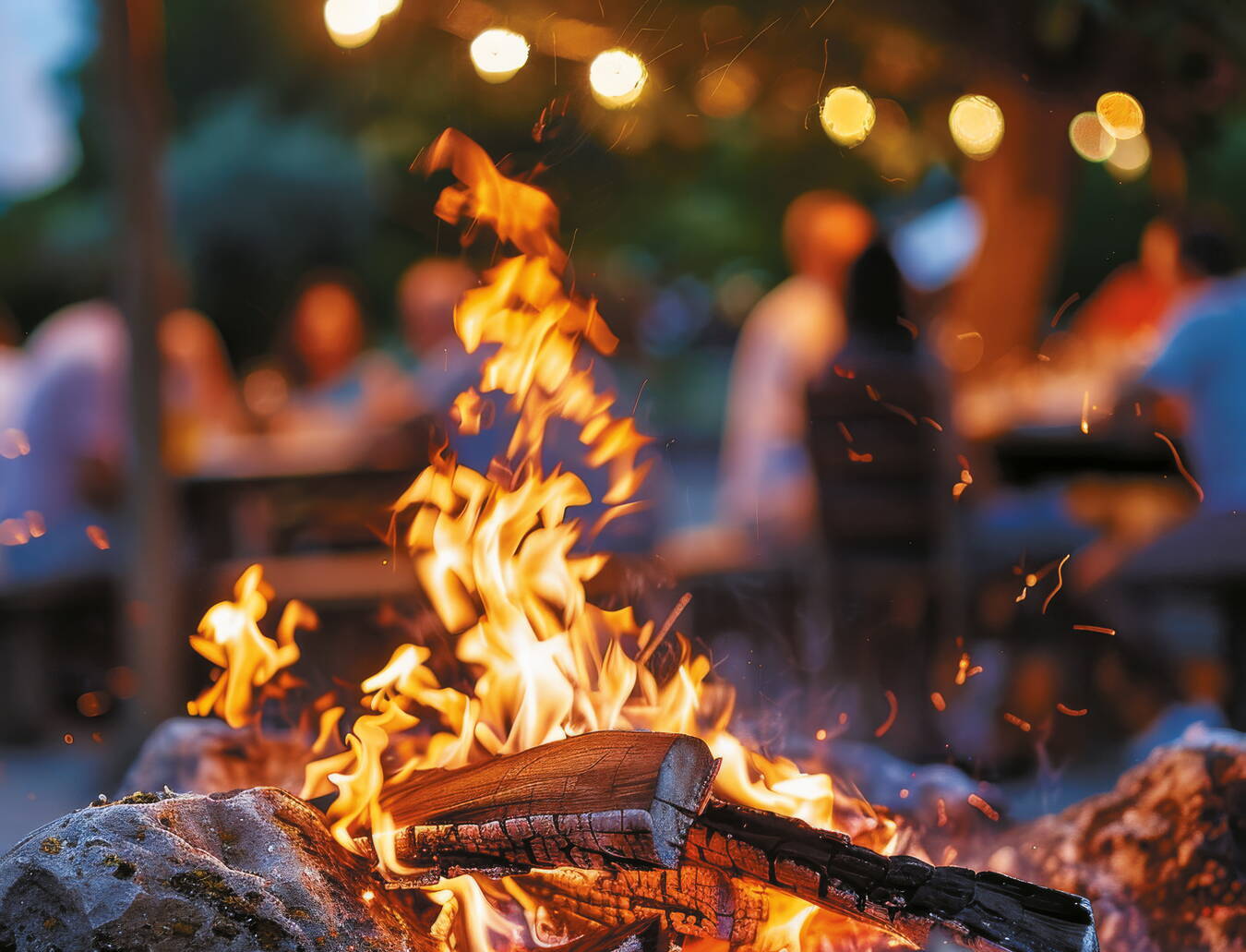 Le feu rencontre la Tavolata