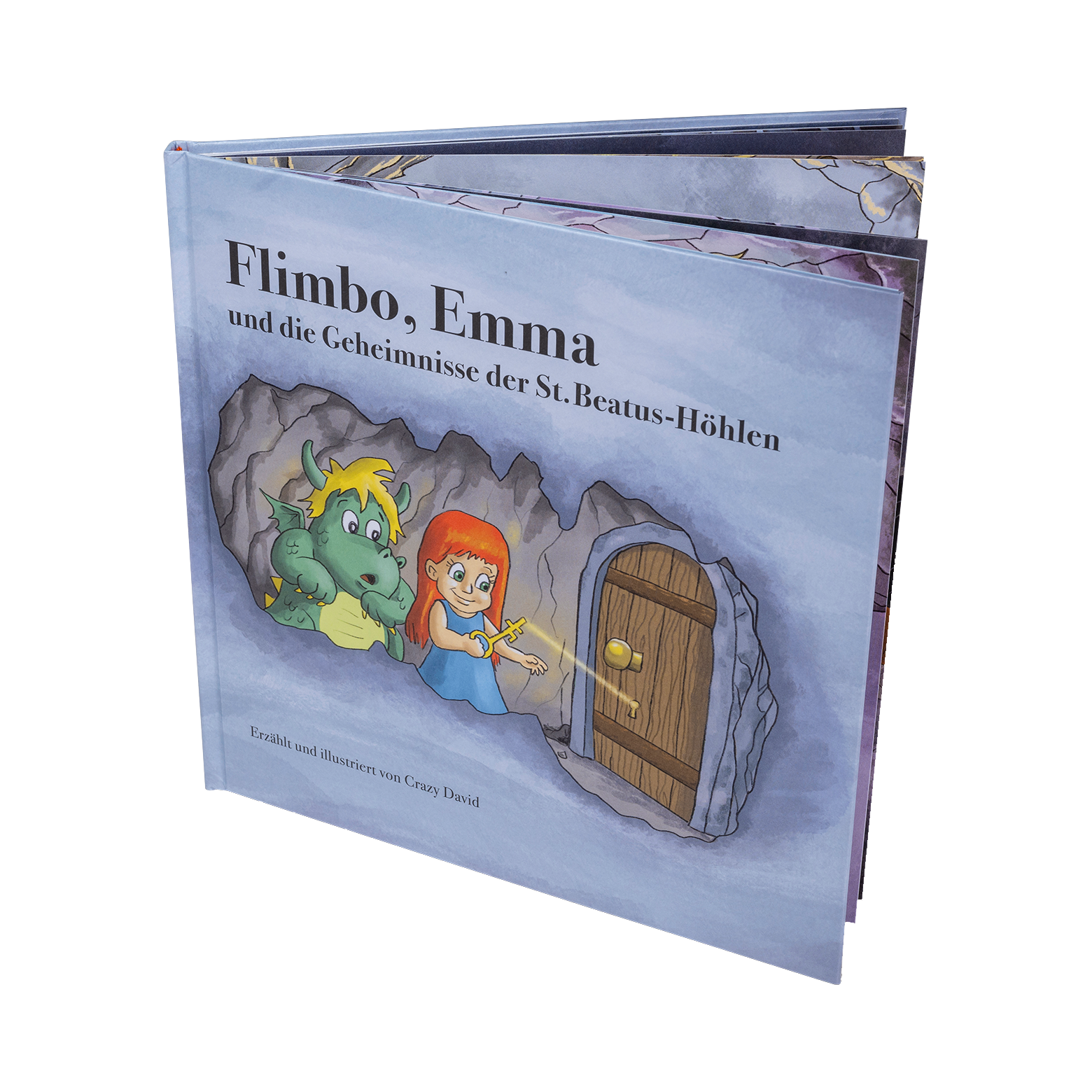Kids book «Flimbo, Emma und die Geheimnisse der St.Beatus-Höhlen»